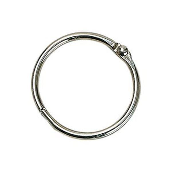 （まとめ）コクヨ カードリング 1号 内径35mmリン-101 1セット（100個）〔×5セット〕