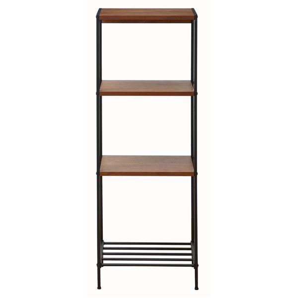 スリムラック anthem Slim Rack4段 ブラウン 〔組立品〕〔代引不可〕 スリムラック anthem Slim Rack4段 ブラウン