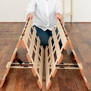 すのこベッド 寝具 ダブル 約幅140cm 4つ折れ式 軽量 桐製 木製 コンパクト ベッドフレーム ベッドルーム 寝室〔代引不可〕