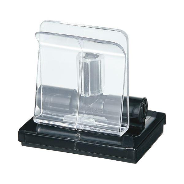 （まとめ）ポップワン ボードスタンド マグネットタイプ 黒 22579 1パック（2個） 〔×10セット〕