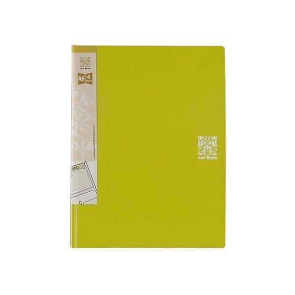 まとめ ライオン事務器 ファイル ケース ポッケdeファイル A5 2ポケット 2ポケット ライムグリーン