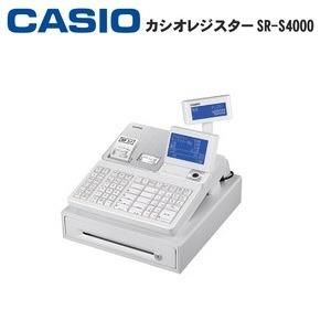 カシオ レジスター SR-S4000-20S Bluetoothレジ ホワイト