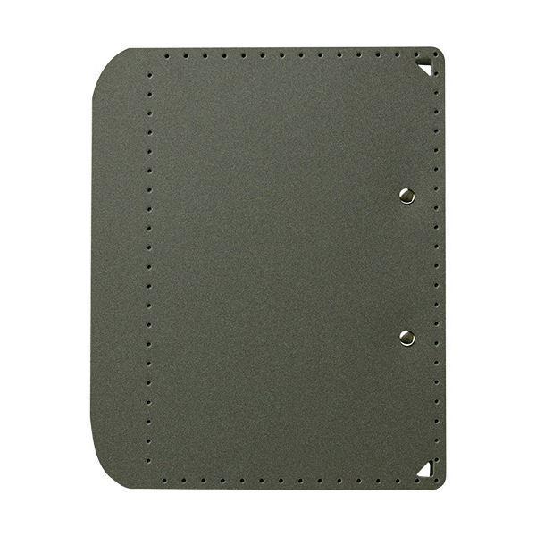 (まとめ) プラス A5サイズにおりたためるクリップボード+ A4 ダークグレー FL-502CP-DG 1冊 〔×20セット〕