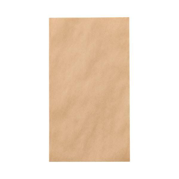 （まとめ）今村紙工 紙平袋ストレートタイプ(未晒クラフト) SS HBC-SS 1パック(200枚)〔×10セット〕