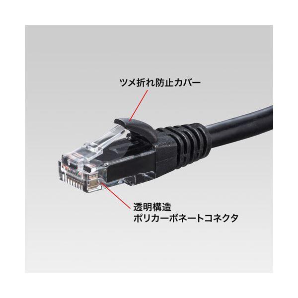 安心発送 〔5個セット〕 サンワサプライ カテゴリ6Aより線LANケーブル 5m ブラック KB-T6AY-05BKX5