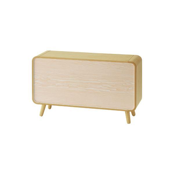 コレクションシェルフ ロータイプ ナチュラル 組立品