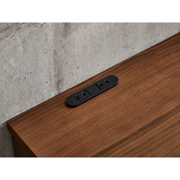 デスク（ウォルナット） 幅約105cm [完成品］