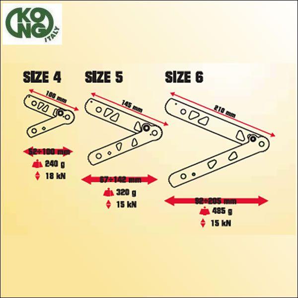 KONG(コング) ニュー フリクショナル アンカー ZIPSY（CE EN 12276認証