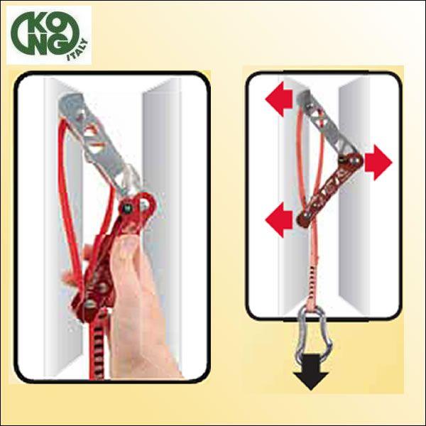 KONG(コング) ニュー フリクショナル アンカー ZIPSY（CE EN 12276認証