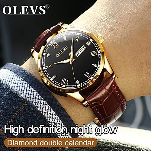 腕時計 メンズ うで時計 時計 男性用 防水 おしゃれ シンプル ブランド ビジネス ブラウン 革ベルト アナログ 日付 曜日表示 クオーツ 高校生 S フォレスト公式オンラインショップ 通販 Yahoo ショッピング