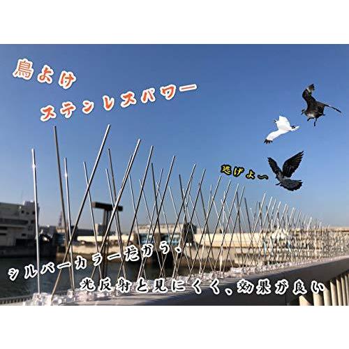 鳥よけ 鳩よけ カラスよけ ステンレスピン スパイク ここダメシート 猫よけ 野鳥の鳴き声 フン害防止 ベランダ 屋上 軒下 駐車場 Tvアンテナ上部 S 23 フォレスト公式オンラインショップ 通販 Yahoo ショッピング