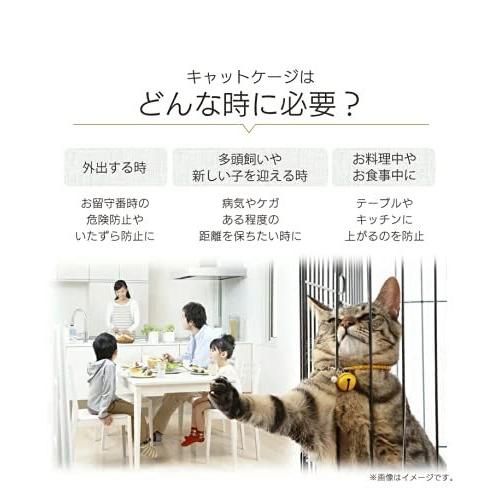 送料無料 Nekoke 9600 1段 76 ブラック グリーン グレー ピンク 移動便利 折り畳み式 トレー付き 猫 犬 室内外兼用 3サイズ 猫ケージ 犬ケージ ペットケージ 犬用品 Aliuminium Lt