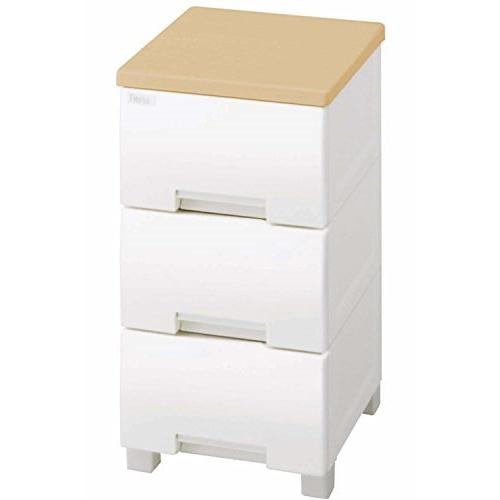 0円 注文後の変更キャンセル返品 天馬 チェスト フィッツプラス メープル 3段 幅35 奥行41 高さ66cm