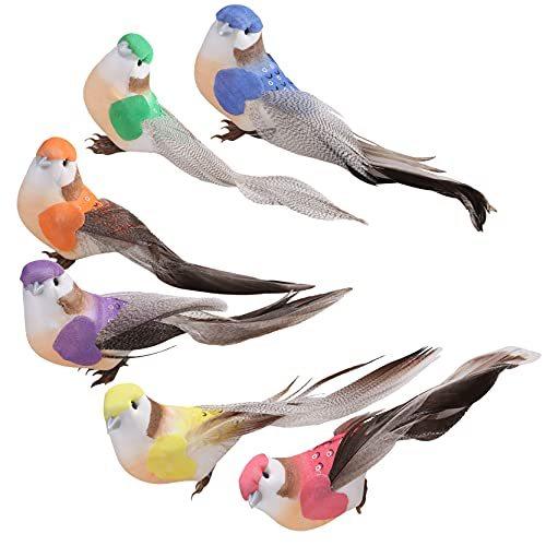 リアルでかわいい 鳥のオブジェ インテリアのアクセントとして ナチュラルテイストのお部屋に 小鳥セット 小 売り切り御免