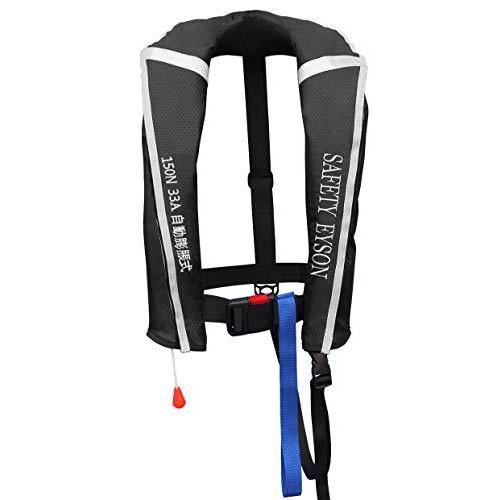 Eyson ライフジャケット フローティングベスト 大人用 救命胴衣 自動膨張式 釣り 川遊び 海遊び メンズ 男 おしゃれ 股ベルト付き Ce認証 S フォレスト公式オンラインショップ 通販 Yahoo ショッピング