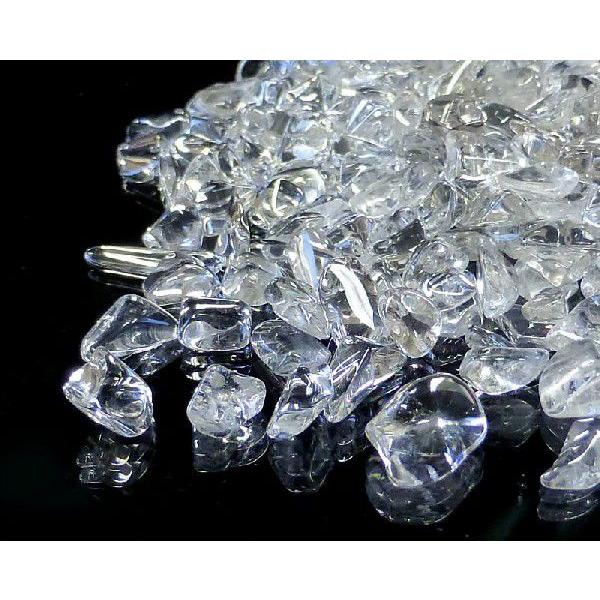 天然水晶 さざれチップ 100g （Mサイズ） 浄化 （最高級5A） （郵便でのお届け）（代引き/日付指定不可） | 