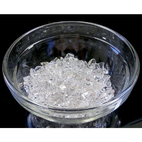 天然水晶 さざれチップ 100g （Mサイズ） 浄化 （最高級5A） （郵便でのお届け）（代引き/日付指定不可） |  | 04
