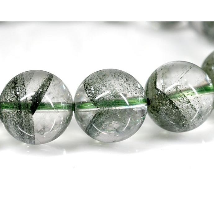 最高級(5A) グリーンファントムクォーツ ブレスレット 12.5mm 最高級(5A) グリーンファントムクォーツ ブレスレット 12.5mm