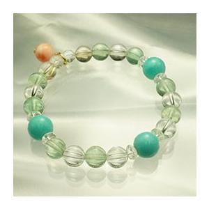 珊瑚デザインブレスレット（アマゾナイト） |  | 02