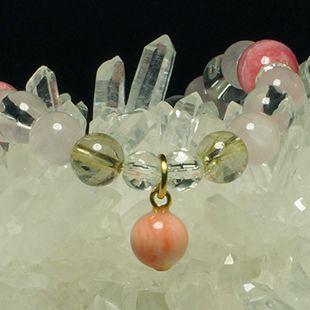 珊瑚デザインブレスレット（インカローズ） |  | 04