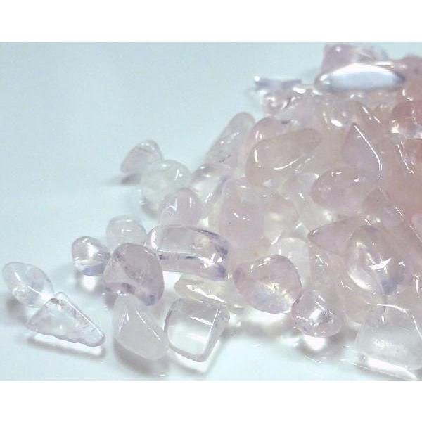 ローズクォーツ さざれチップ (Sサイズ） 100g (浄化）   （郵便でのお届け）（代引き/日付指定不可） | 