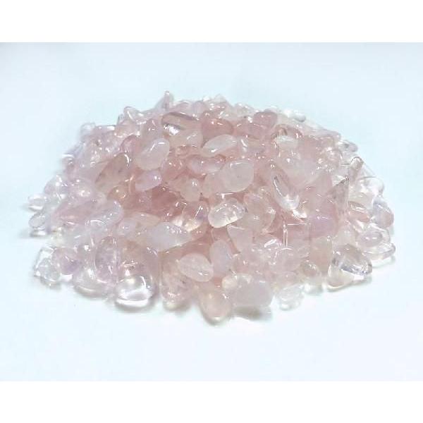ローズクォーツ さざれチップ (Sサイズ） 100g (浄化）   （郵便でのお届け）（代引き/日付指定不可） |  | 01