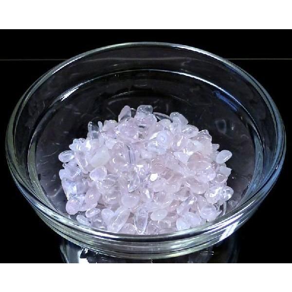 ローズクォーツ さざれチップ (Sサイズ） 100g (浄化）   （郵便でのお届け）（代引き/日付指定不可） |  | 04