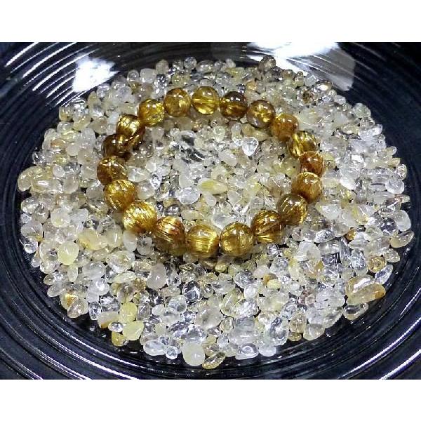 ルチルクォーツ さざれチップ 100g (浄化）   （郵便でのお届け）（代引き/日付指定不可） |  | 03