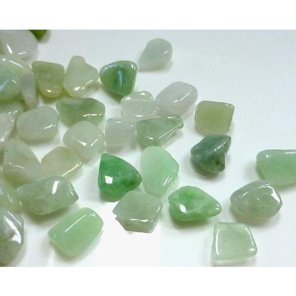 翡翠（ヒスイ) 翡翠（ヒスイ） さざれチップ Type.1 100g (浄化） （郵便でのお