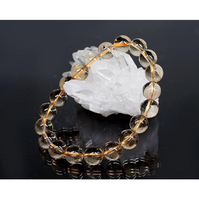 最高級 【プレミアム】 シトリン ブレスレット （非加熱・無処理） 10.5mm玉 No.4 パワーストーン 天然石 |  | 02