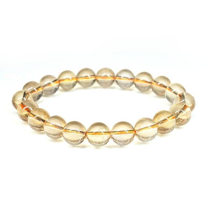 最高級 【プレミアム】 シトリン ブレスレット （非加熱・無処理） 10.5mm玉 No.5 パワーストーン 天然石 | 