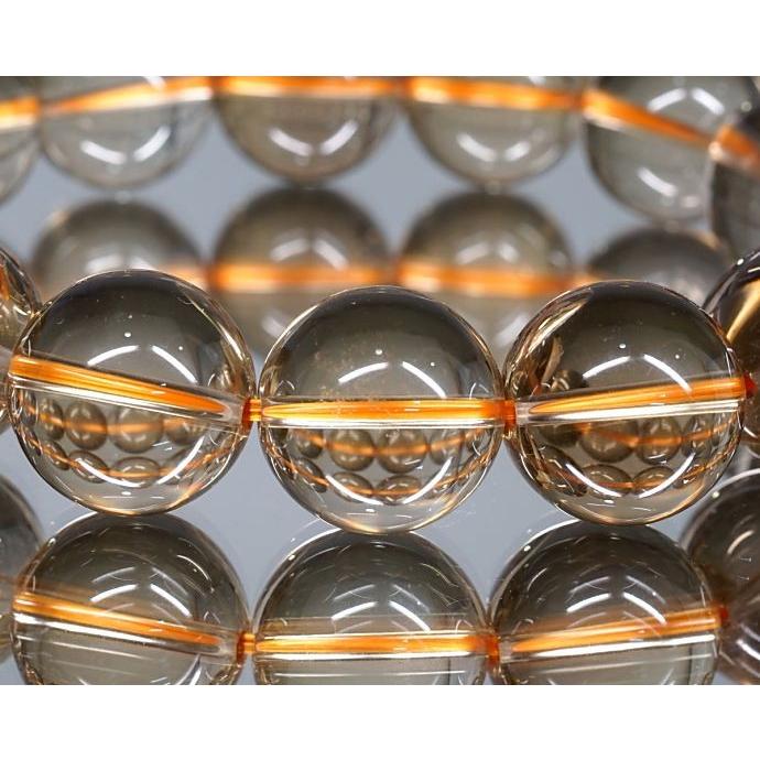 最高級 【プレミアム】 シトリン ブレスレット （非加熱・無処理） 16mm玉 No.11 パワーストーン 天然石 |  | 03