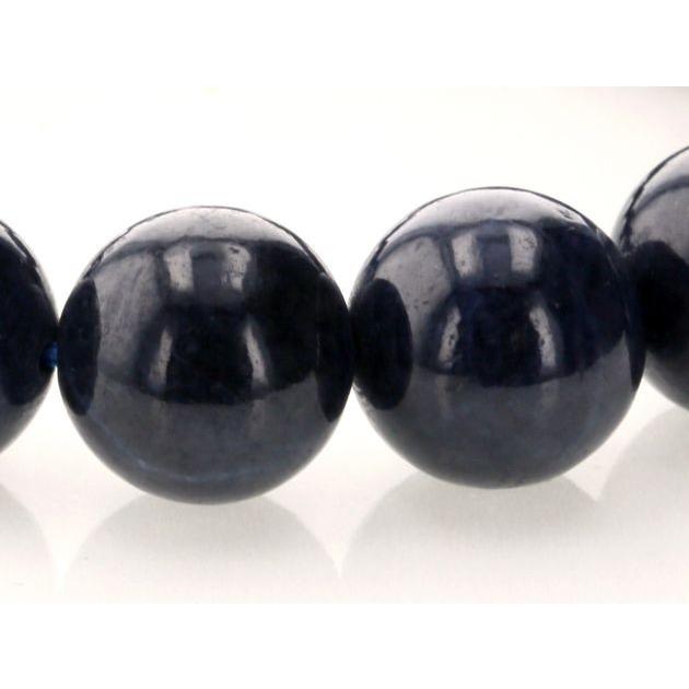 サファイア ブレスレット 15mm玉 No.16 パワーストーン 天然石