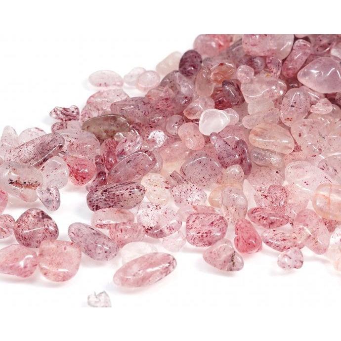 ストロベリークォーツ さざれチップ 100g 【郵便でのお届け】【代引き/日付指定不可】 | 