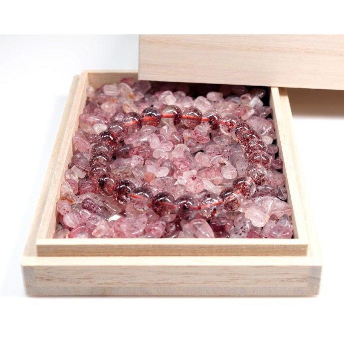 ストロベリークォーツ さざれチップ 100g 【郵便でのお届け】【代引き/日付指定不可】 |  | 02