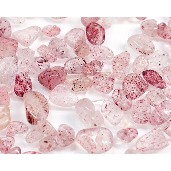 ストロベリークォーツ さざれチップ 100g 【郵便でのお届け】【代引き/日付指定不可】 |  | 04