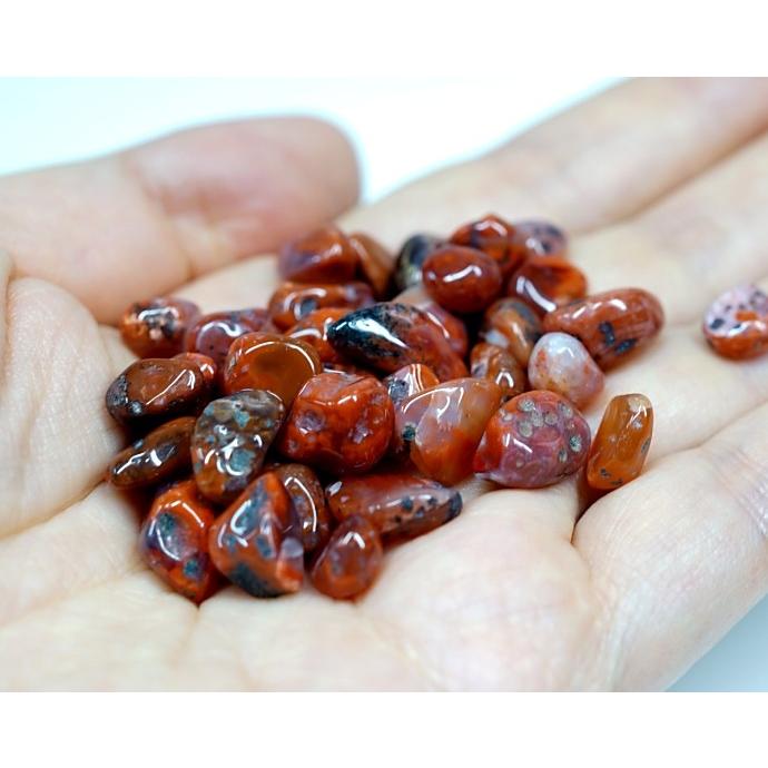 カーネリアン さざれチップ Type2  100g   （浄化）　郵便でのお届け  代引き/日付指定不可 |  | 03