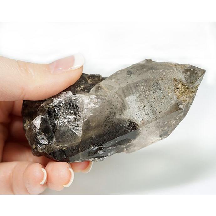 カーボン水晶 (ブラジル産) 原石  No.5 パワーストーン 天然石 |  | 02