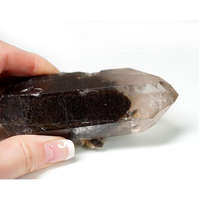 カーボン水晶 (ブラジル産) 原石  No.8 パワーストーン 天然石 |  | 03