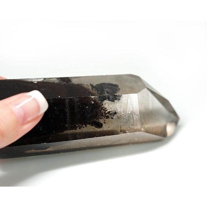 カーボン水晶 (ブラジル産) 原石  No.9 パワーストーン 天然石 |  | 02