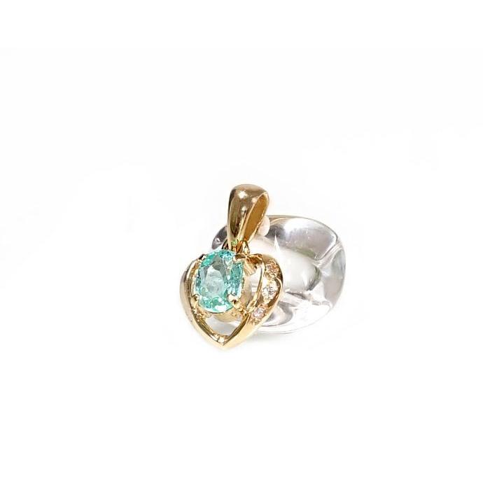 パライバトルマリン スプーン ペンダントヘッドのみ トルマリン