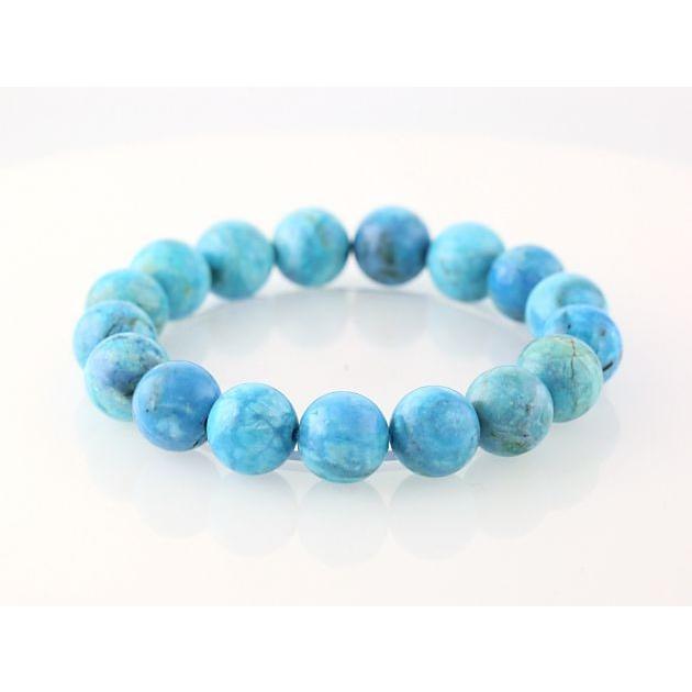 最高級（5A） ブルーオパール ブレスレット 12mm玉 No.36 パワーストーン 天然石 |  | 01