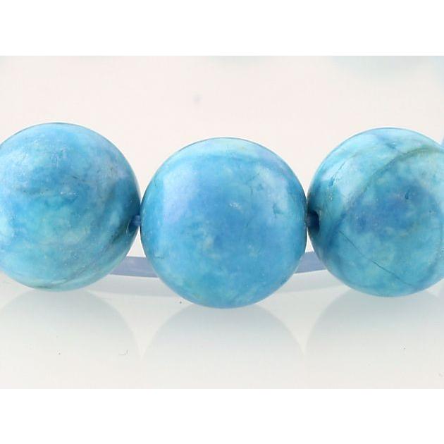 最高級（5A） ブルーオパール ブレスレット 12mm玉 No.36 パワーストーン 天然石 |  | 02