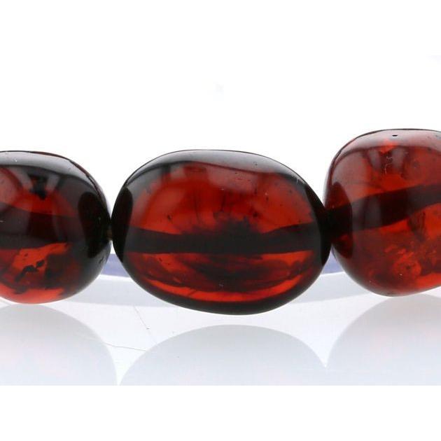 最高級（5A） 天然アンバー（琥珀） イレギュラーブレスレット  No.7 パワーストーン 天然石 |  | 02