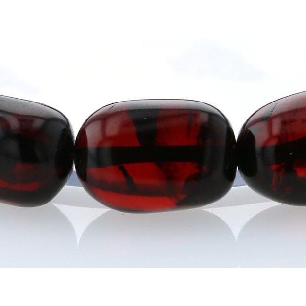 最高級（5A） 天然アンバー（琥珀） イレギュラーブレスレット  No.8 パワーストーン 天然石 |  | 02