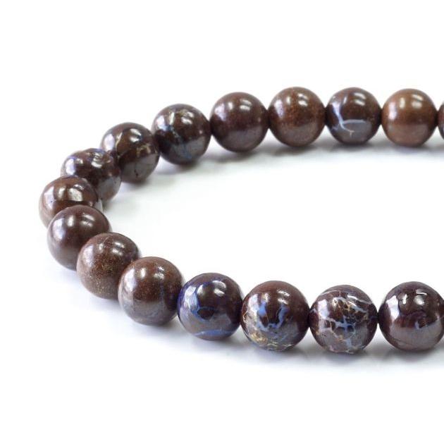 最高級（5A） ボルダーオパール ブレスレット 8mm玉 No.2 パワーストーン 天然石 | 