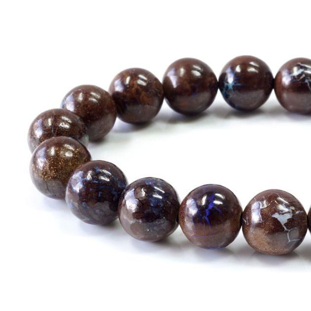 JH80★高級 ボルダーオパール ダイヤ0.18ct K18WG ヘッド 鑑付 JH80☆高級 ボルダーオパール ダイヤ0.18ct K18WG ヘッド 鑑付