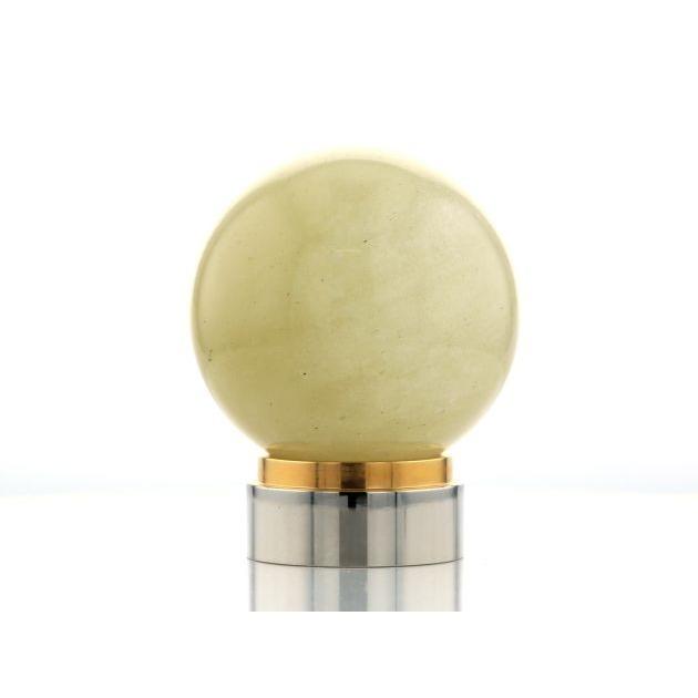 大玉超高品質リビアングラス スフィア リビアングラス丸玉（スフィア、球体石） - 埼玉県吉川市の天然石専門