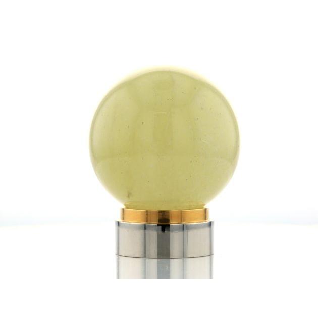 リビアングラス 丸玉・スフィア 44.5mm玉 No.4フォレストブルー パワーストーン 天然石 | 