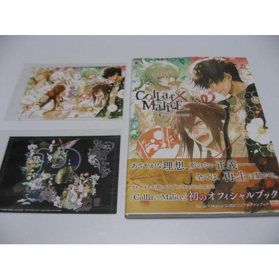 内祝い ミニシート付 Collar Malice 公式ビジュアルファンブック 最安値に挑戦 Studiostodulky Cz